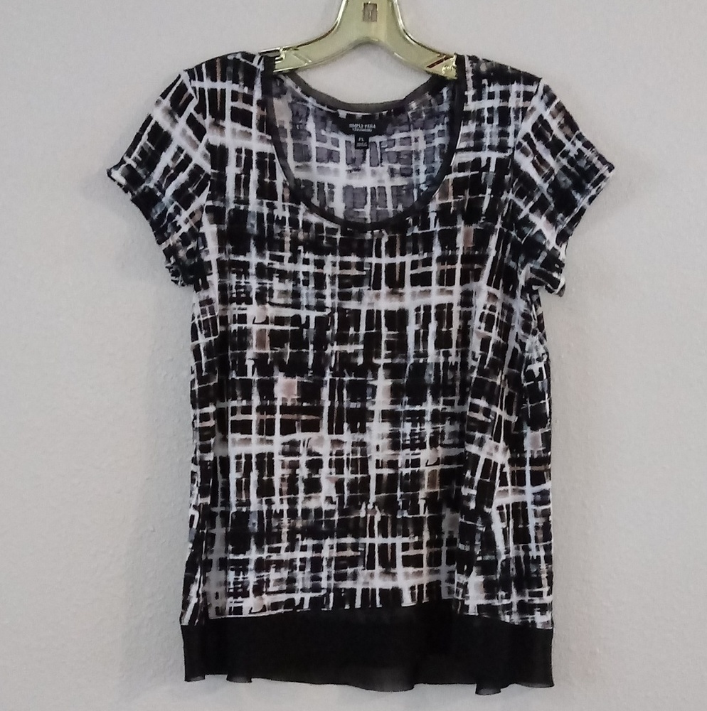 Simply Vera (Vera Wang) Multi color top